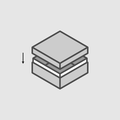 Крышка-дно на вставке